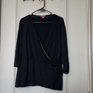 Vince Camuto Plus Crossover Top